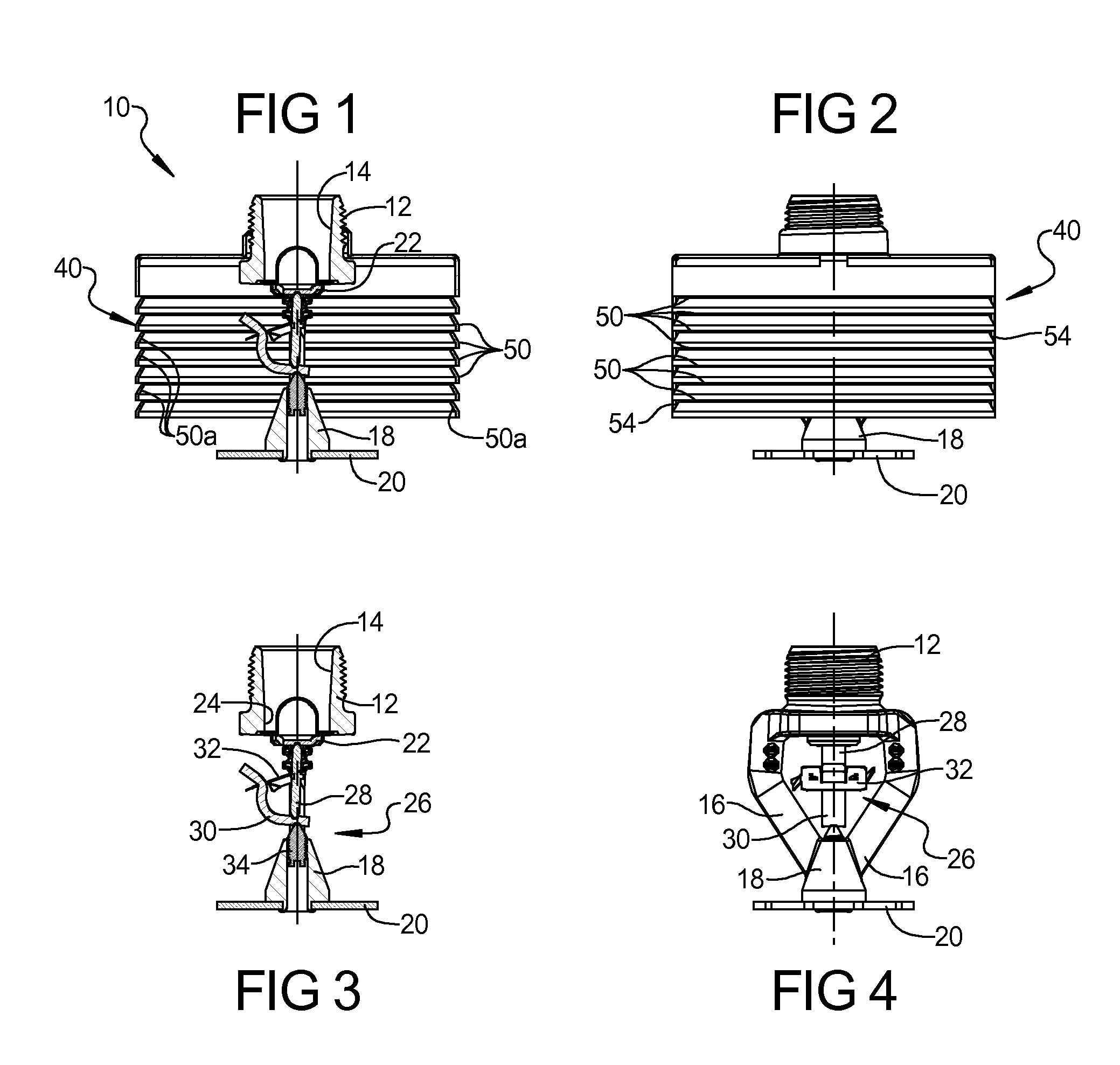 Sprinkler Skipping Shield With Improved Airflow