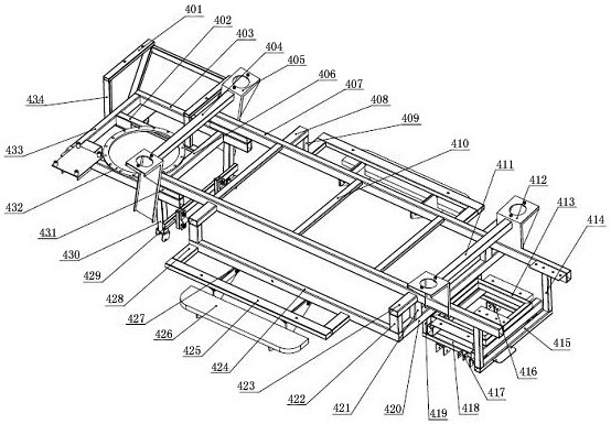 A front-drive mode light-duty explosion-proof electric vehicle chassis