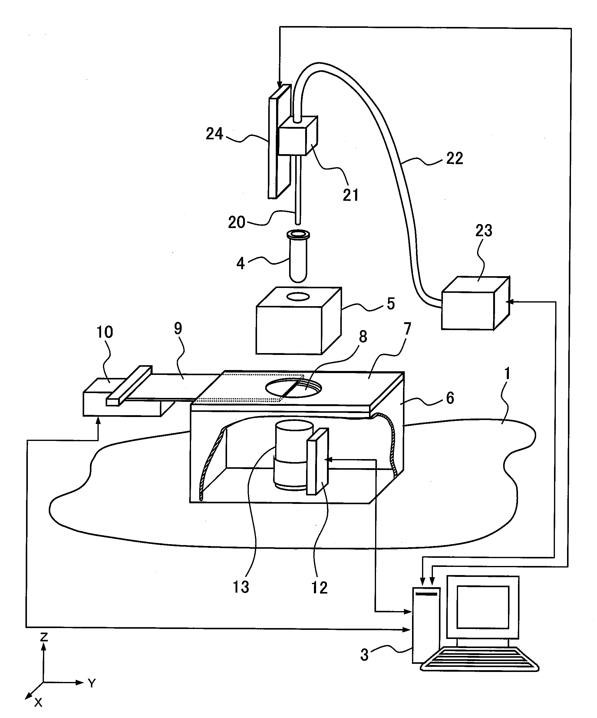 Apparatus for chemiluminescent assay and detection