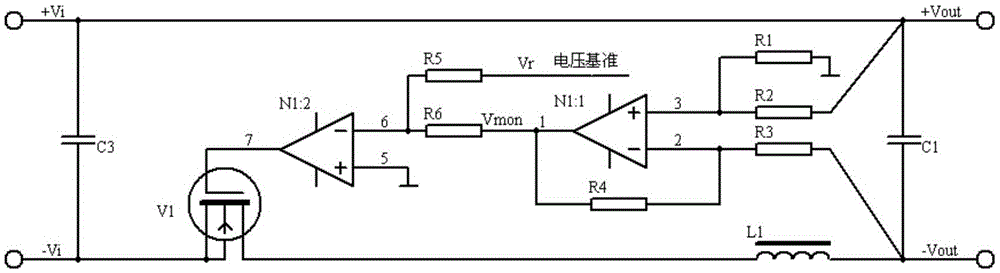 A ripple suppressor circuit for program-controlled DC power supply