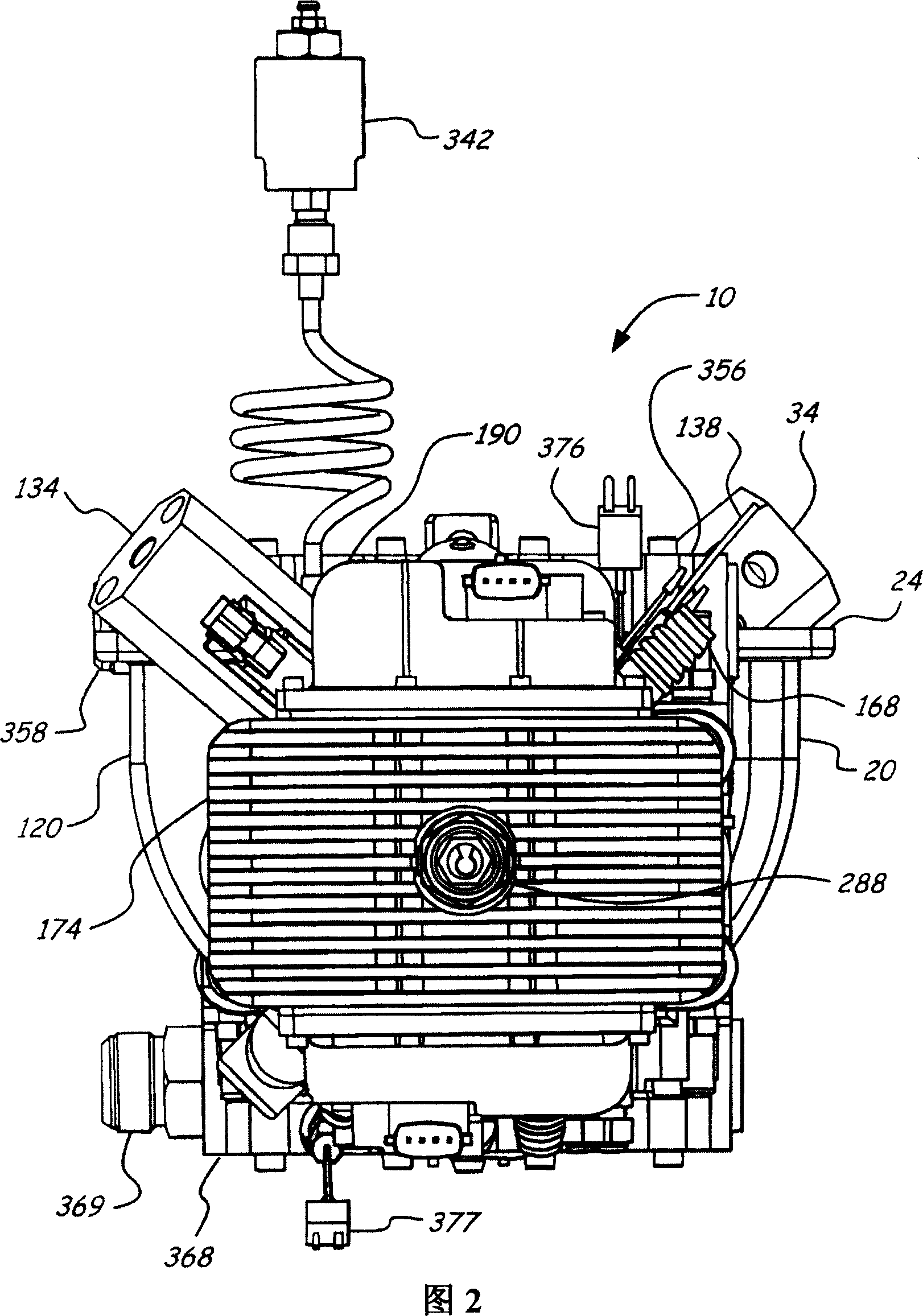 Opposed piston opposed cylinder free piston engine