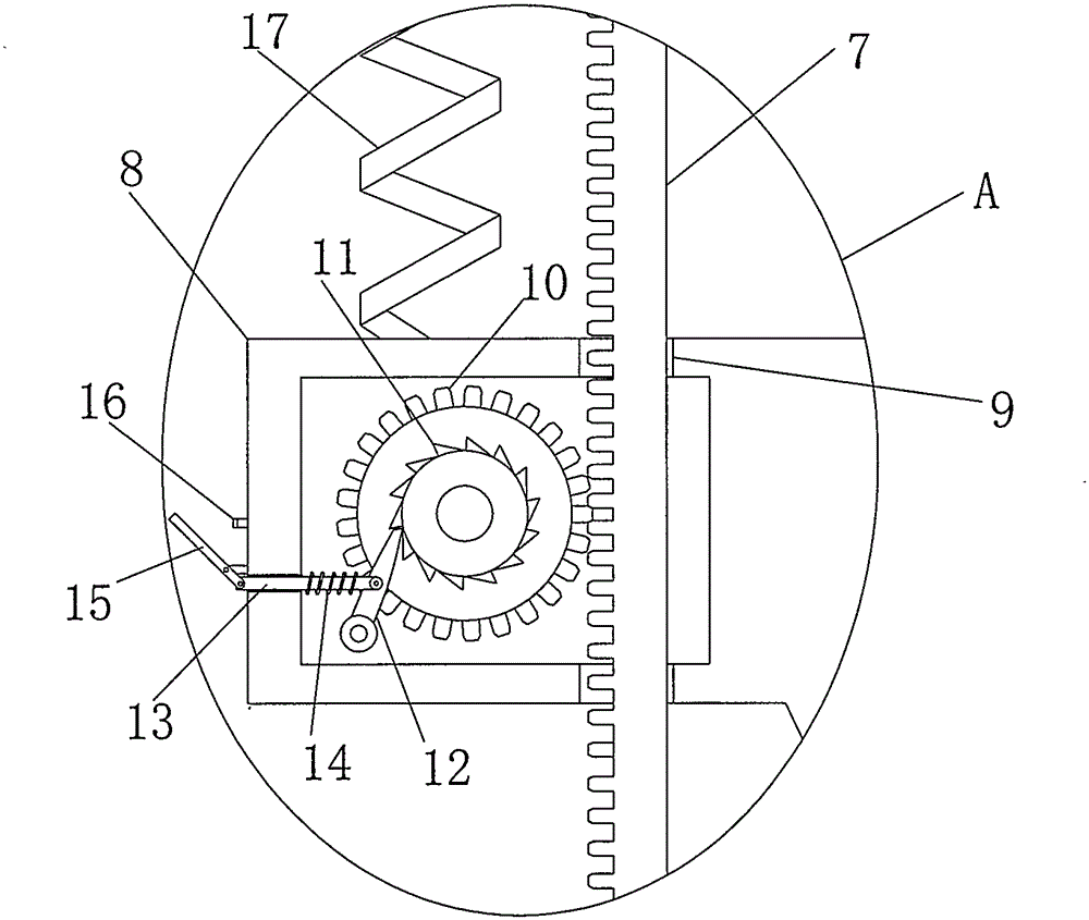 Connection structure for distribution transformer installation bracket and telegraph pole