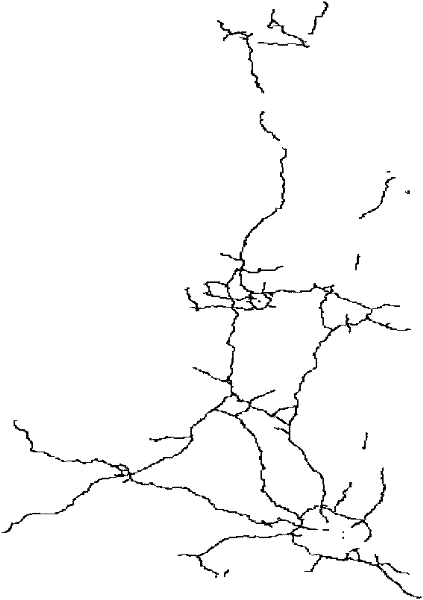 Vector map lossless data hiding method based on recursive embedding