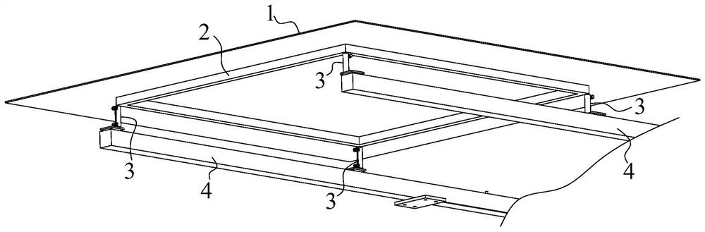 Reflector angle adjustment device and reflector assembly for solar power generation