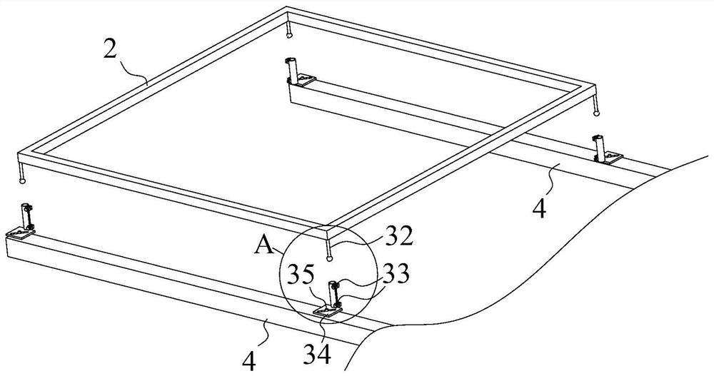 Reflector angle adjustment device and reflector assembly for solar power generation