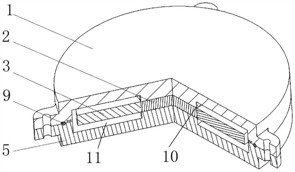 Damping shock absorber