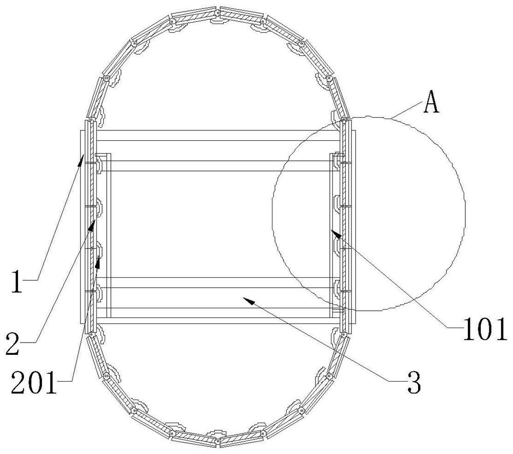 A waste incinerator residue treatment furnace