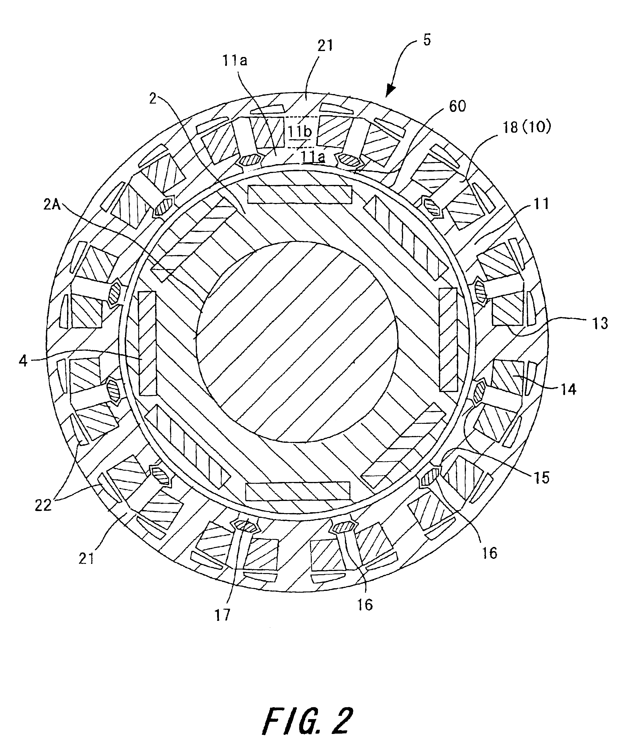 Rotating electric machine and cooling structure for rotating electric machine