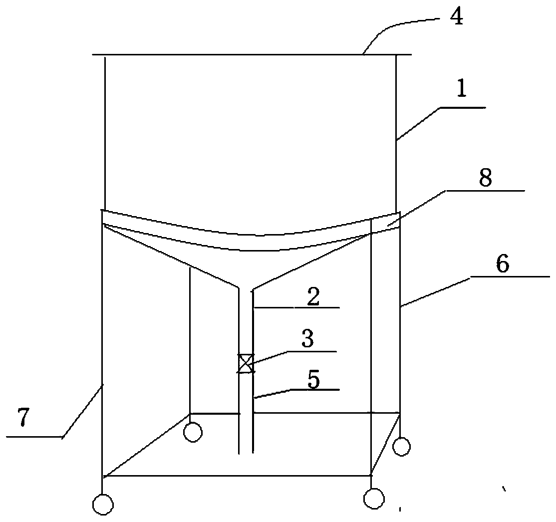 Secondary-granulation powder feeding device