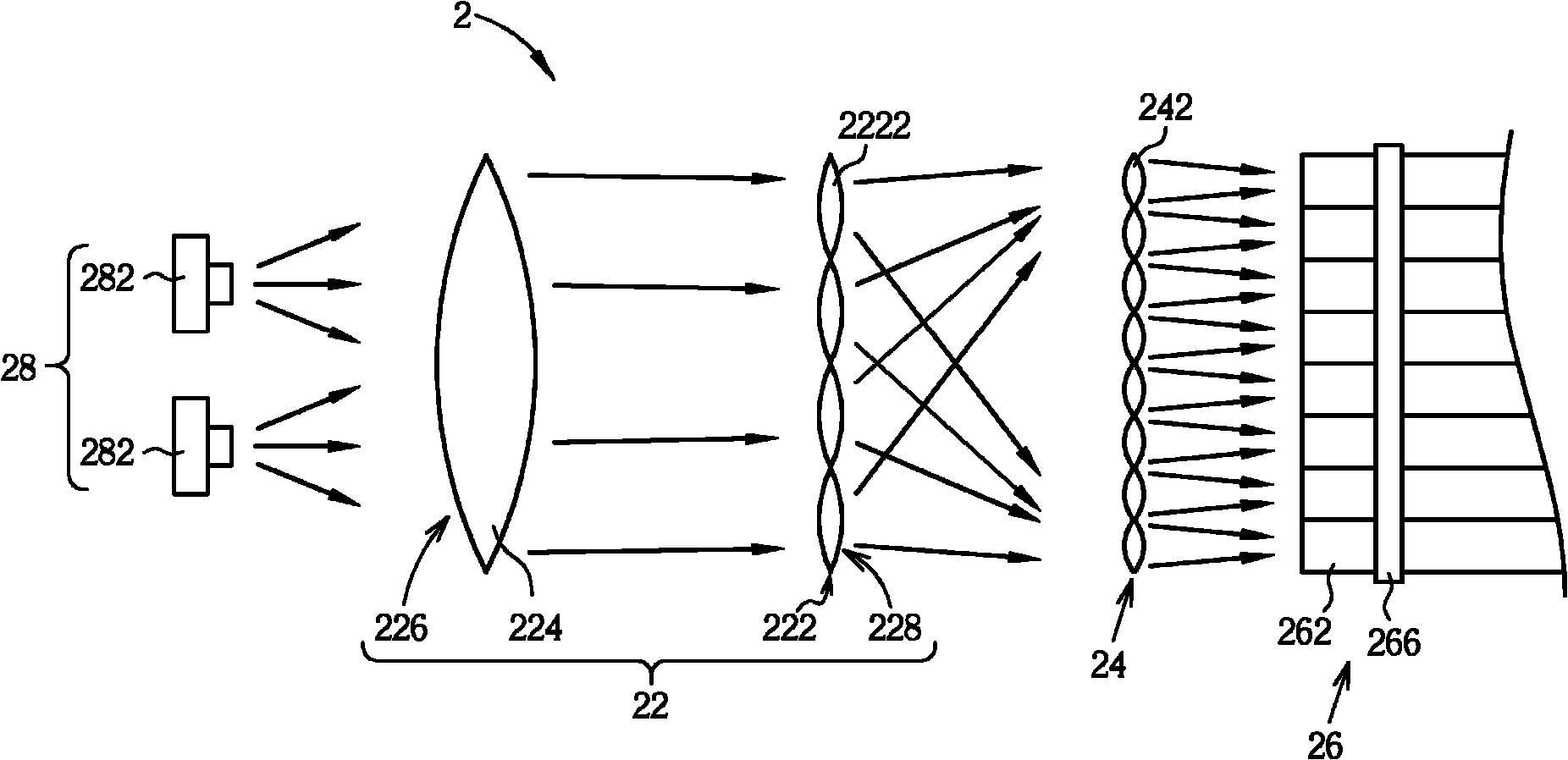 Light conduction device and backlight device