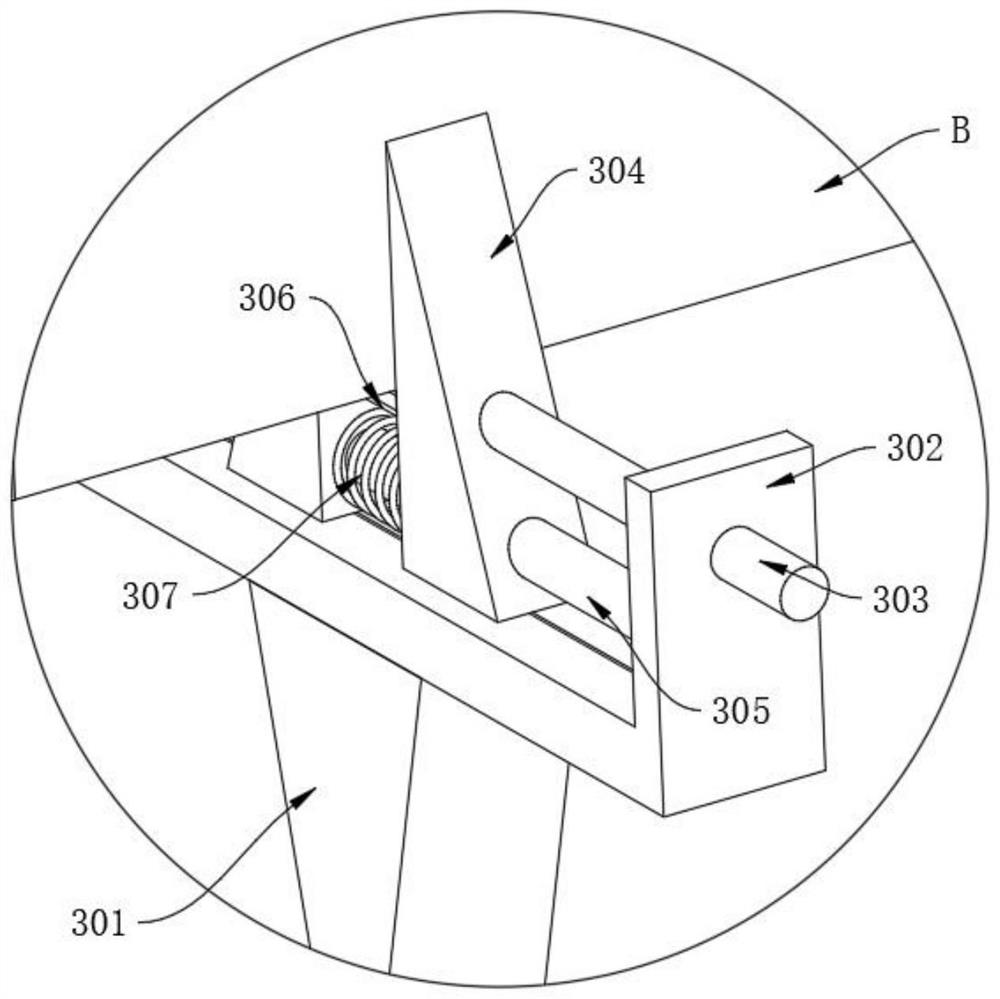 Formwork supporting device for engineering construction and supporting method thereof