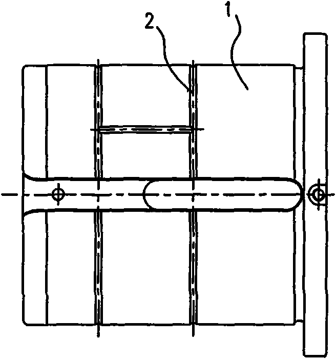 Guide sleeve of numerical control turret punch press upper die