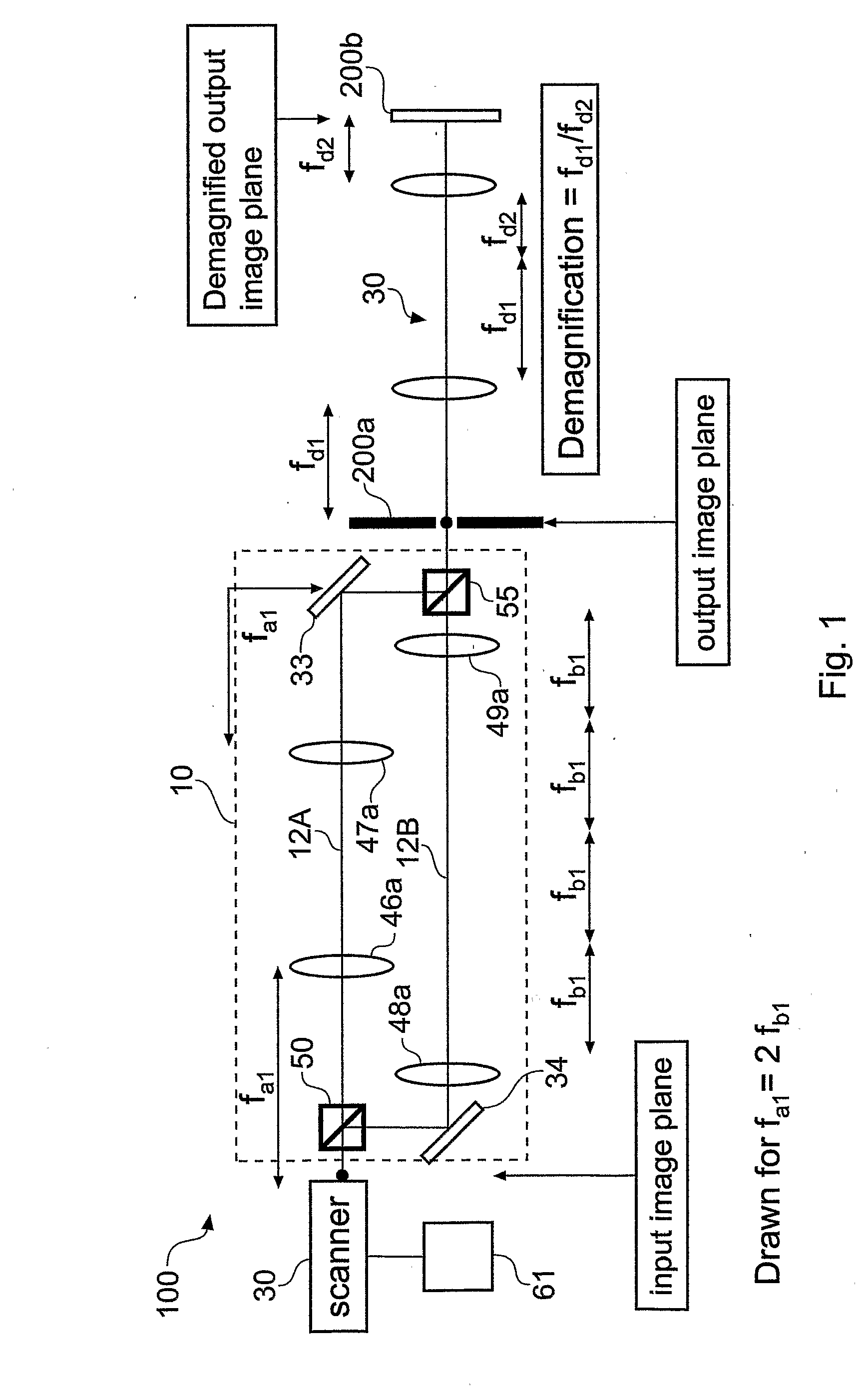 Optical Device, an Optical System and a Method of Manufacturing a Holographic Optical Element
