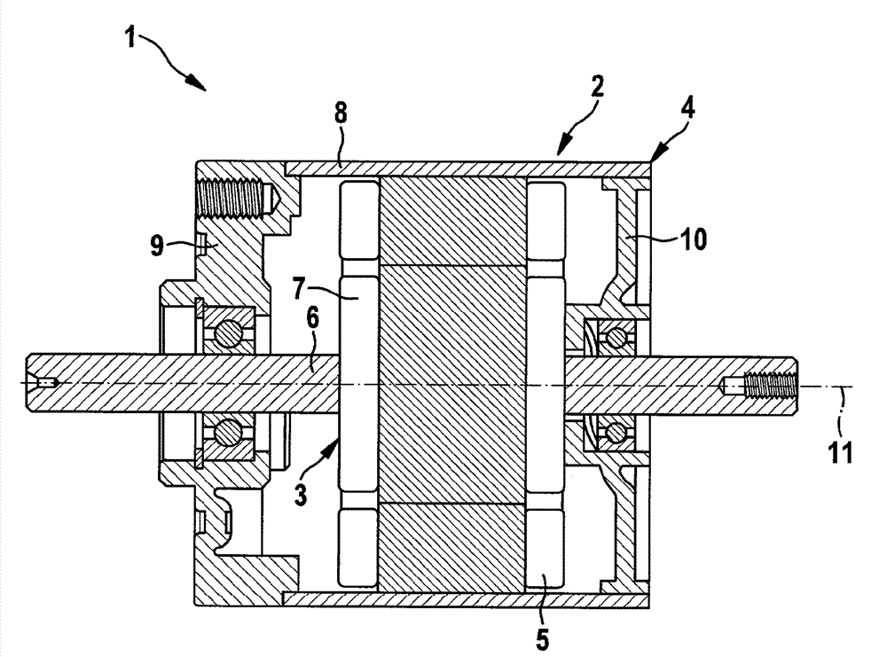 Method for manufacturing shell of motor
