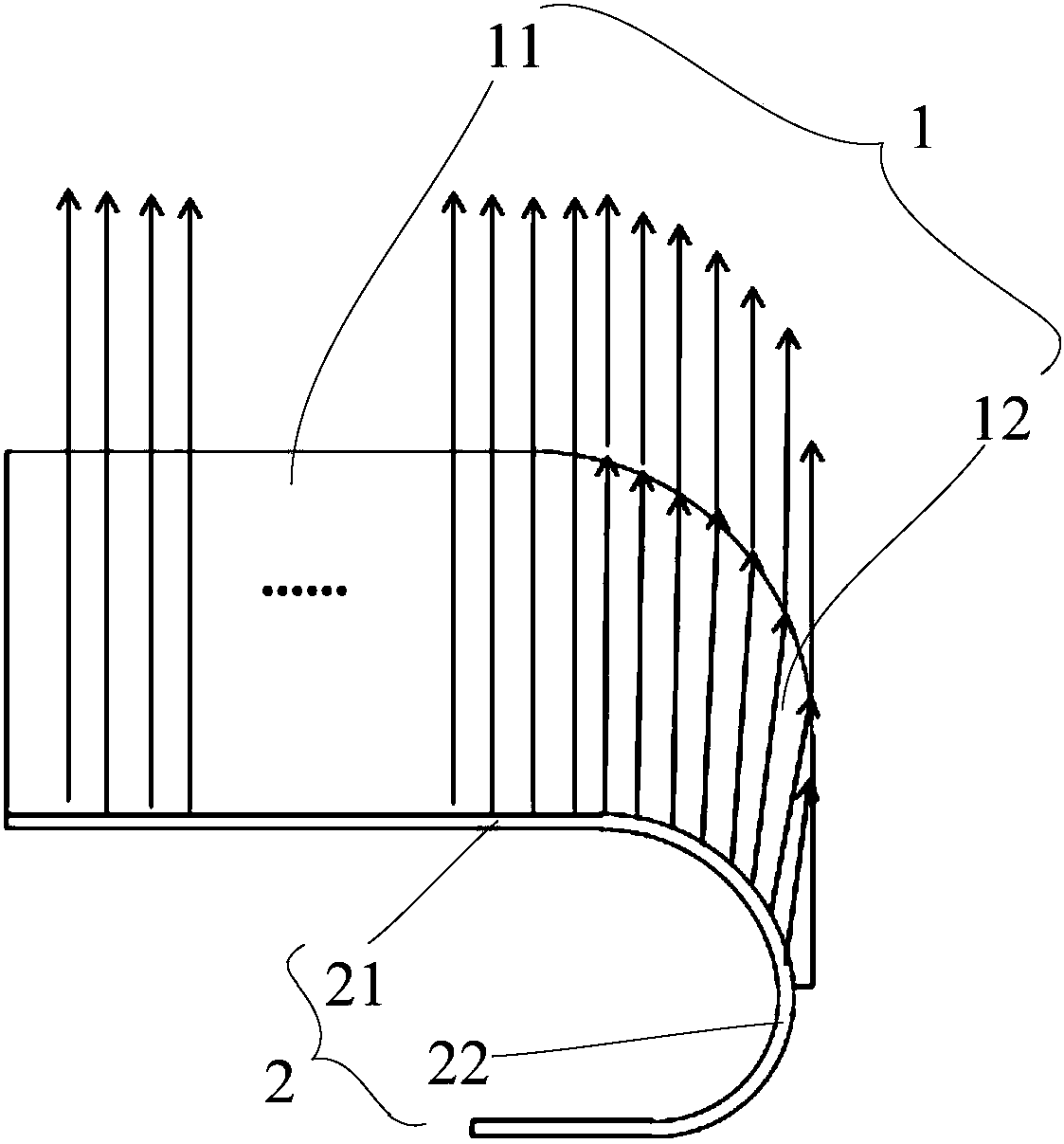 Display screen and display device