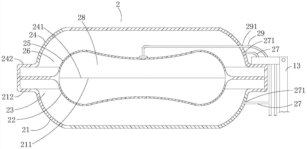 Soft material sticking structure device