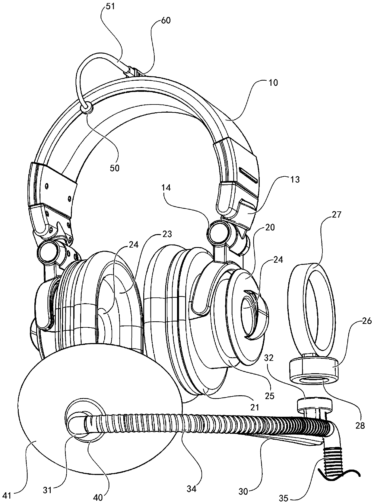 Indoor temperature-controlled short-distance air supply and exhaust device for preventing spread of novel coronavirus pneumonia virus