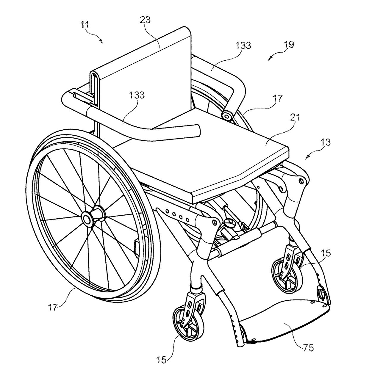 Stand-Up Wheelchair