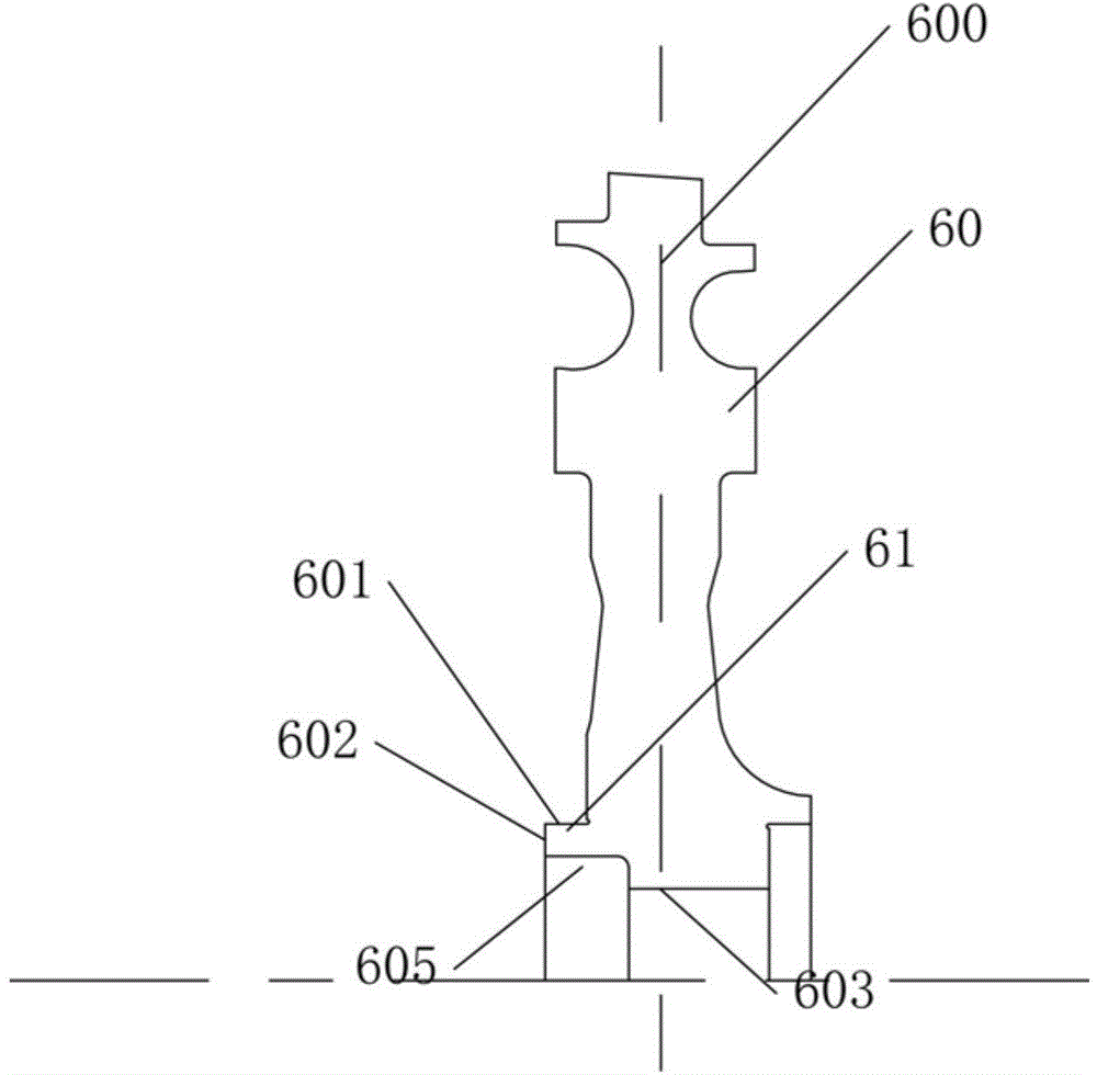 Wheel disc spigot locating structure of gas turbine rotor and gas turbine rotor