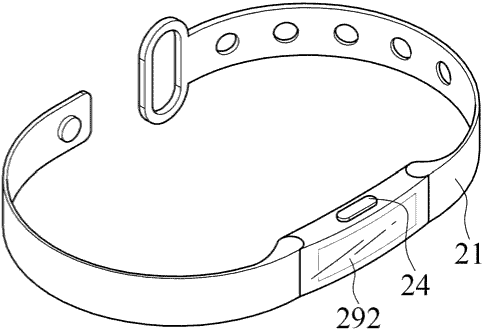 Intelligent access control bracelet with emergency function and its intelligent electronic lock system