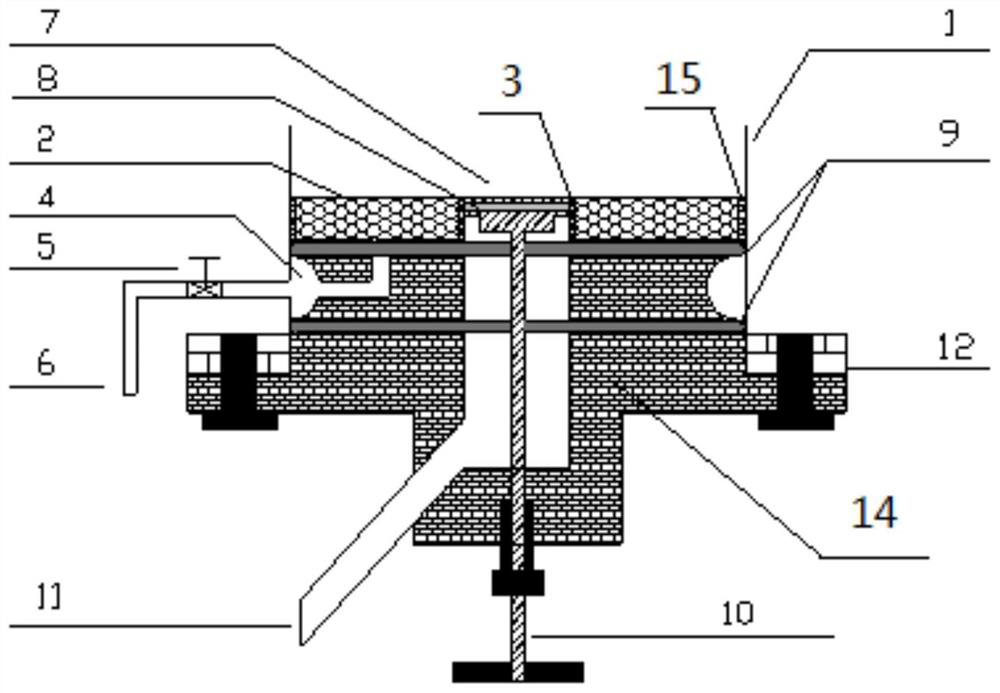 A high-pressure reaction kettle with a sampling and discharging device and a sampling and discharging method thereof