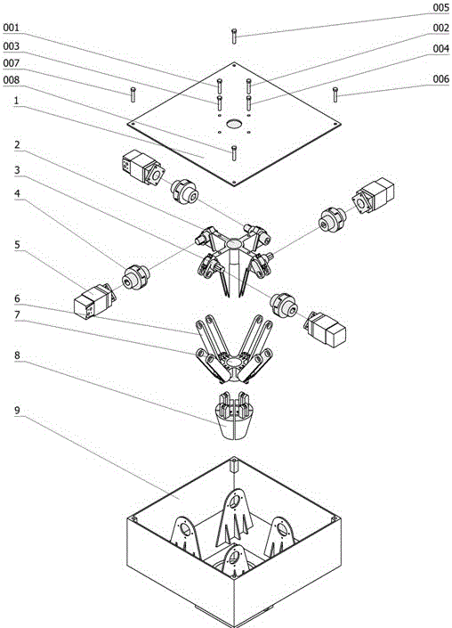 Friction brake based on cylinder locking