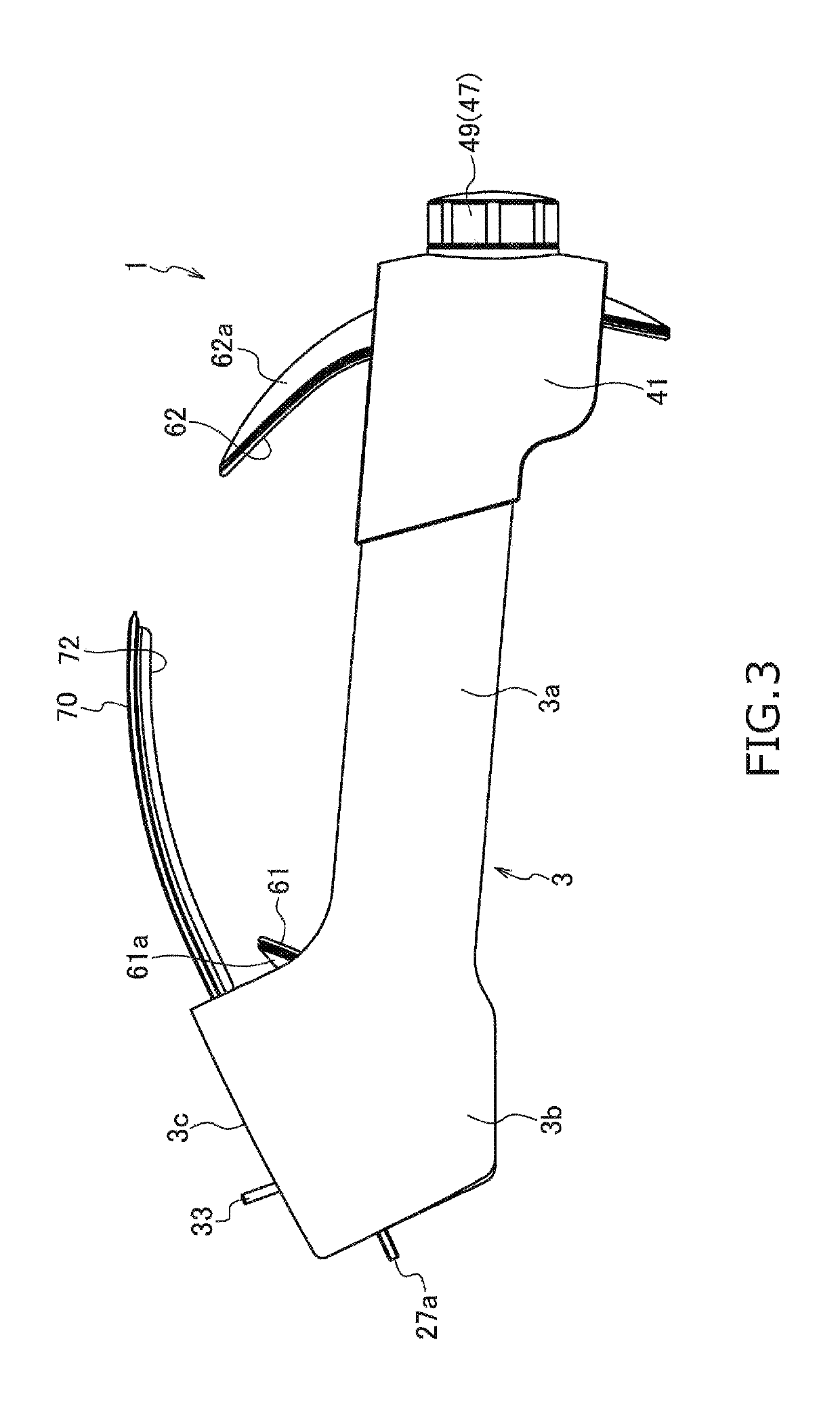 Head-mounted type lighting device