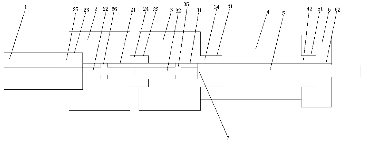 Clamp suitable for impedance measurement under high-temperature and high-frequency conditions