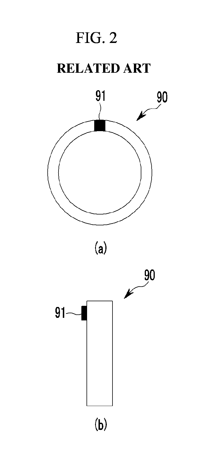 Curved display apparatus with safety button