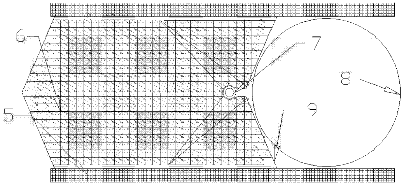 Seaming method of underground diaphragm wall