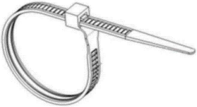 Automobile wire harness band