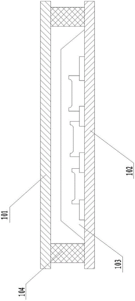 Cutting method and cutting system of single-layer array glass substrate