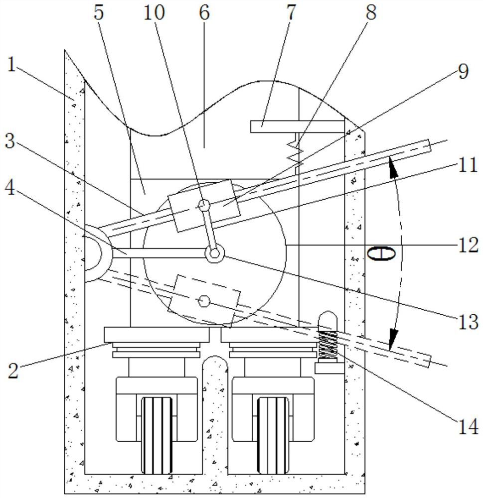 Convenient door opening mechanism for kitchen sliding door