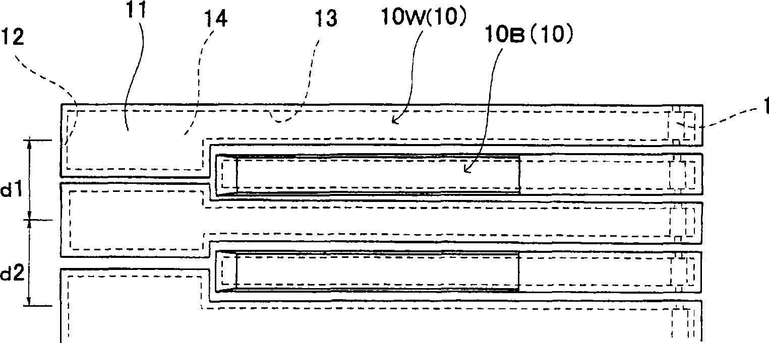 Keyboard device for electronic musical instrument