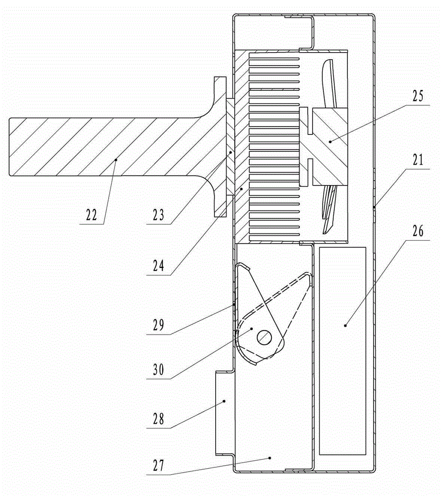 Solid fuel furnace with thermoelectric power generation device