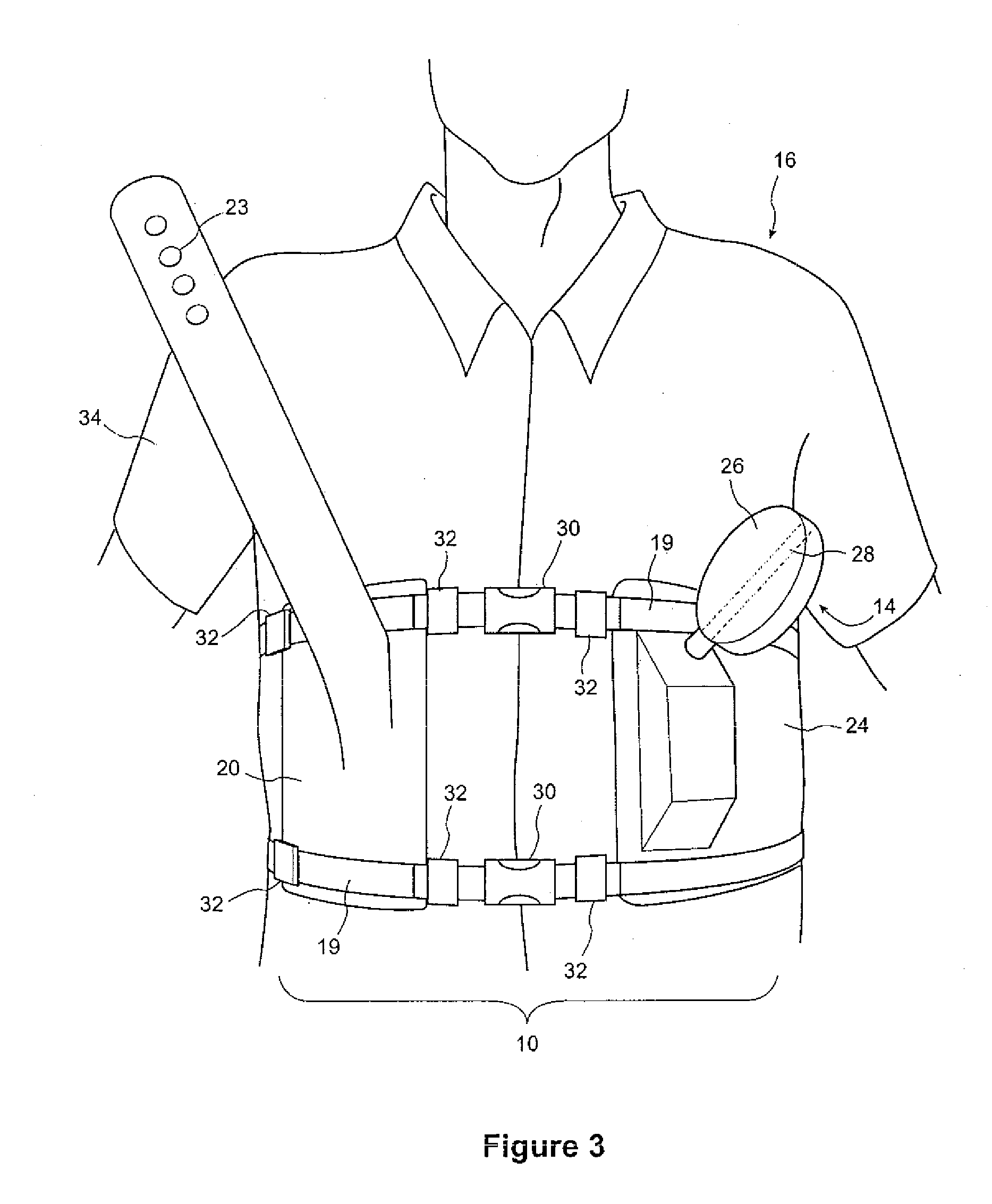 Wearable Golf Swing Training Aid and Method of Using the Same