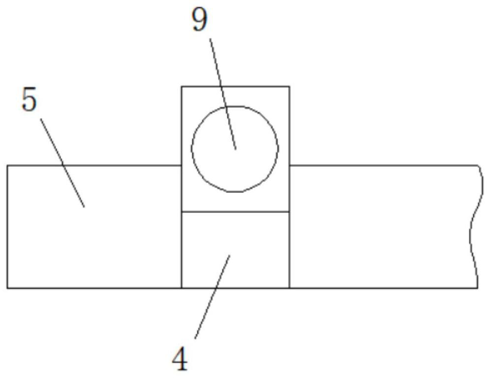 A waste collection device for a cnc high-speed machining center