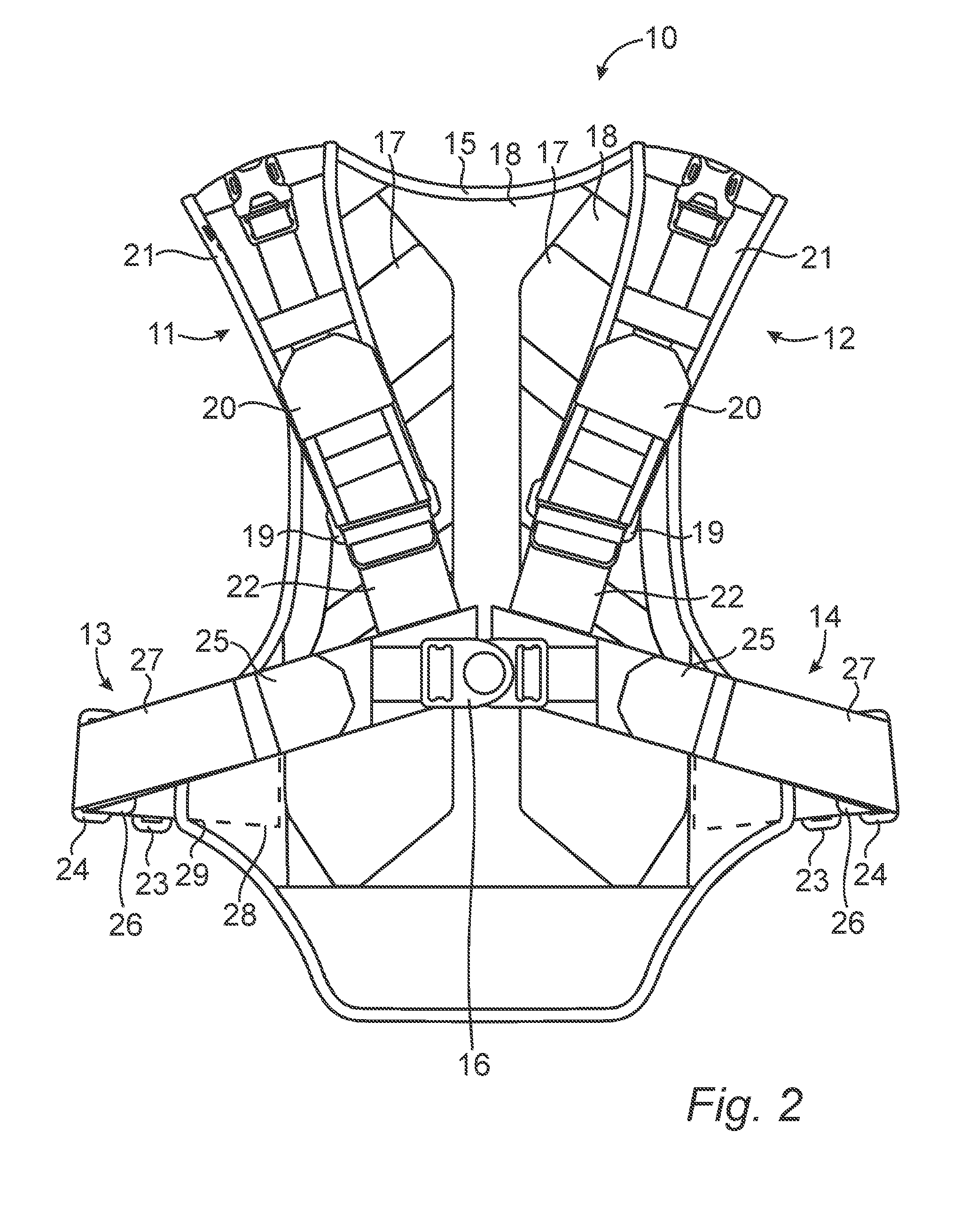 Device for carrying an object