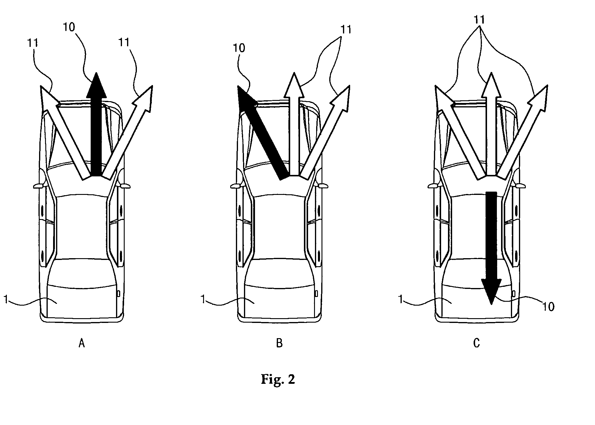 Alarm system for alerting driver to presence of objects