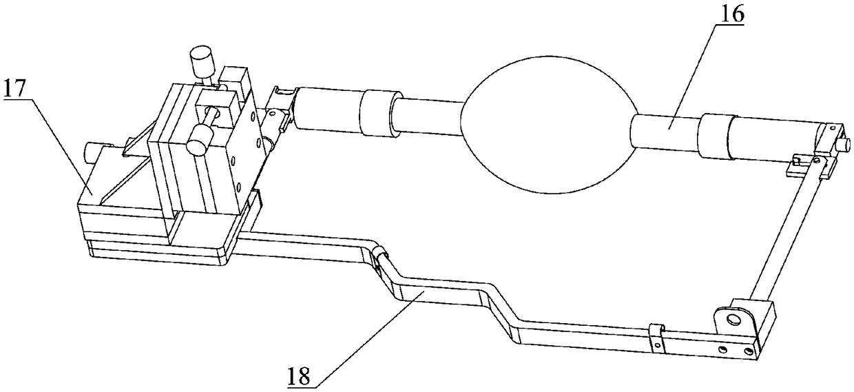 Optic-thermal coupling environment ground simulation device and method for different orbit altitudes of space