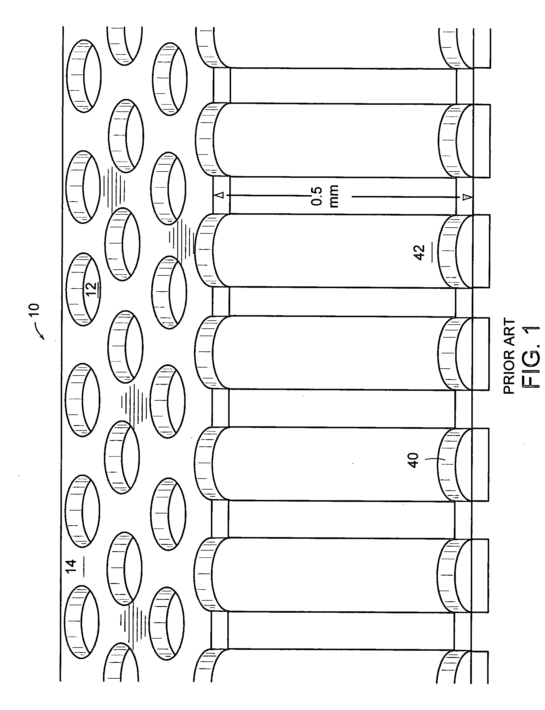 Nanoliter array loading