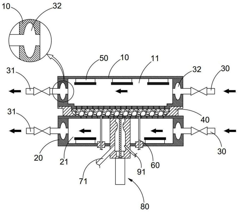 A foam molding machine and heating method using electromagnetic wave heating