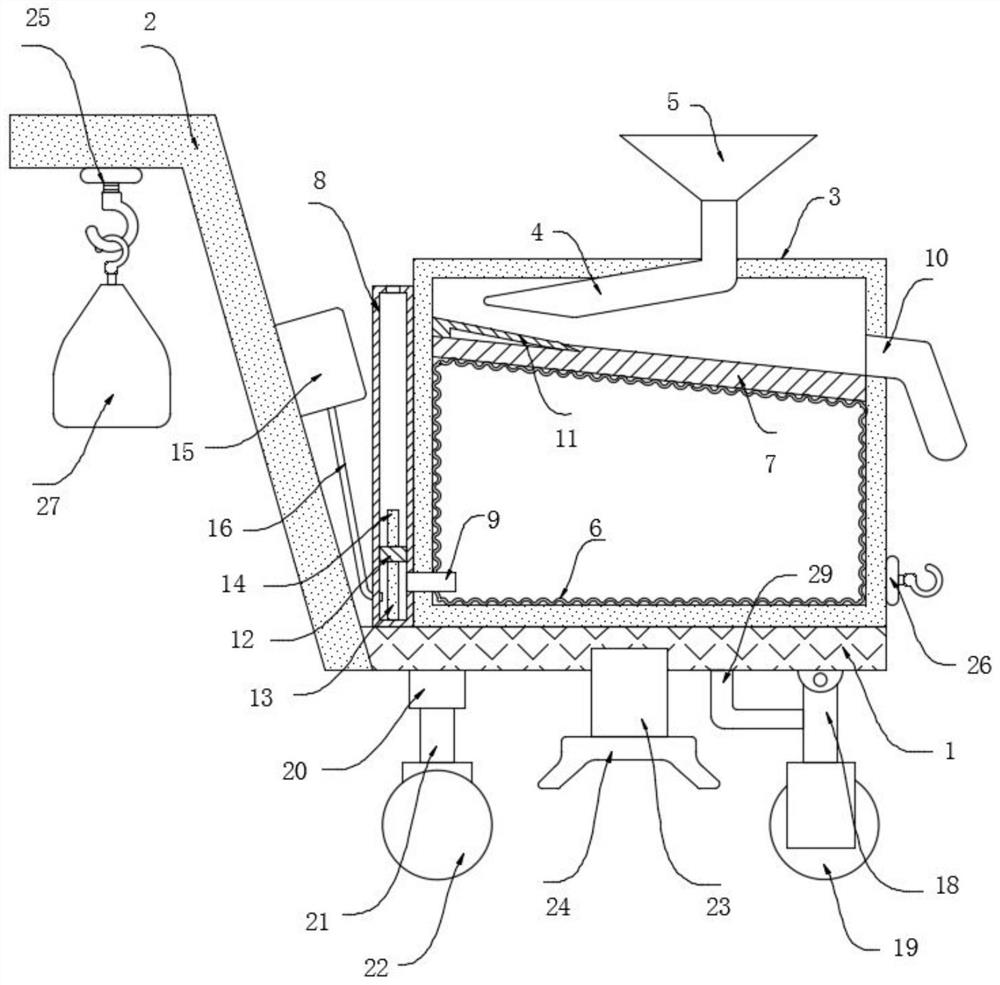 Multifunctional railway steel rail transport vehicle connection transition adjusting device