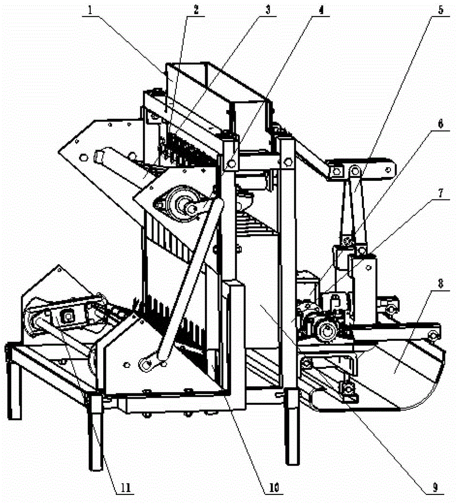 A kind of artemisia quinoa cutting machine