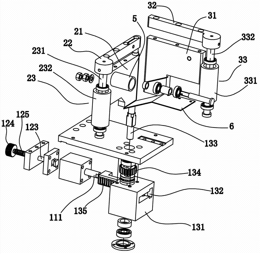 Wire tensioning mechanism for automatic wire winding and binding equipment and use method thereof