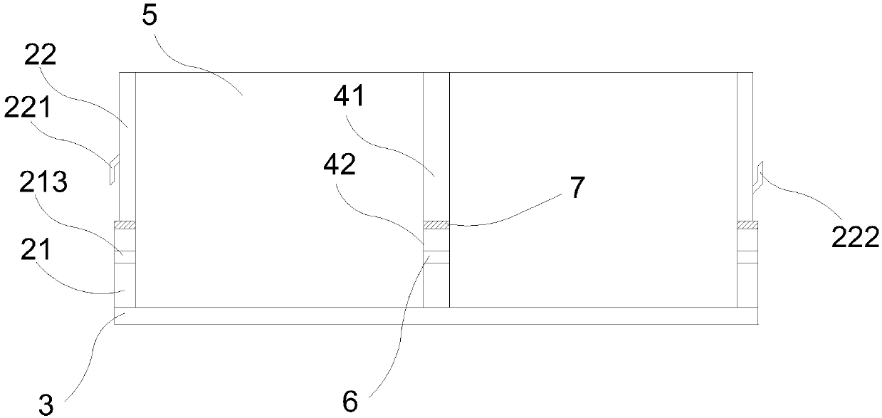 Road paving frame and usage method thereof