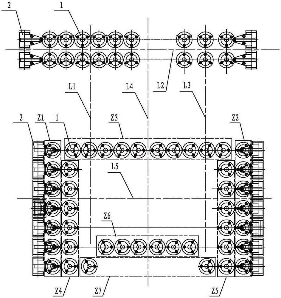 Vibration isolation system for marine main steam turbine gear unit