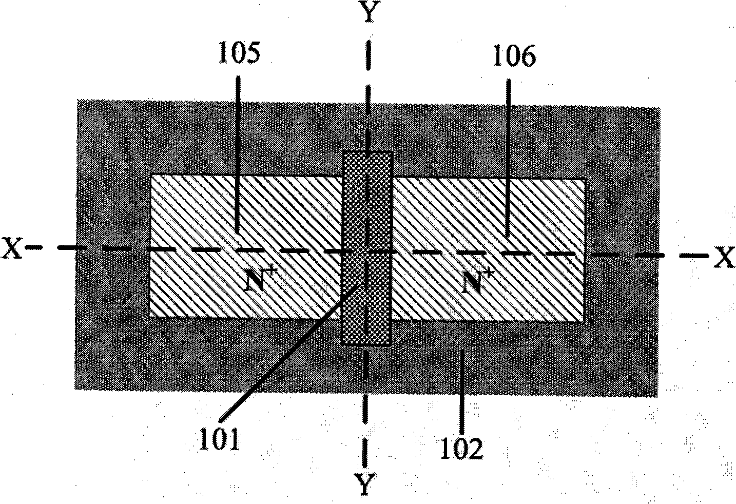 Method for improving MOSFET anti-single particle radiation and MOSFET component