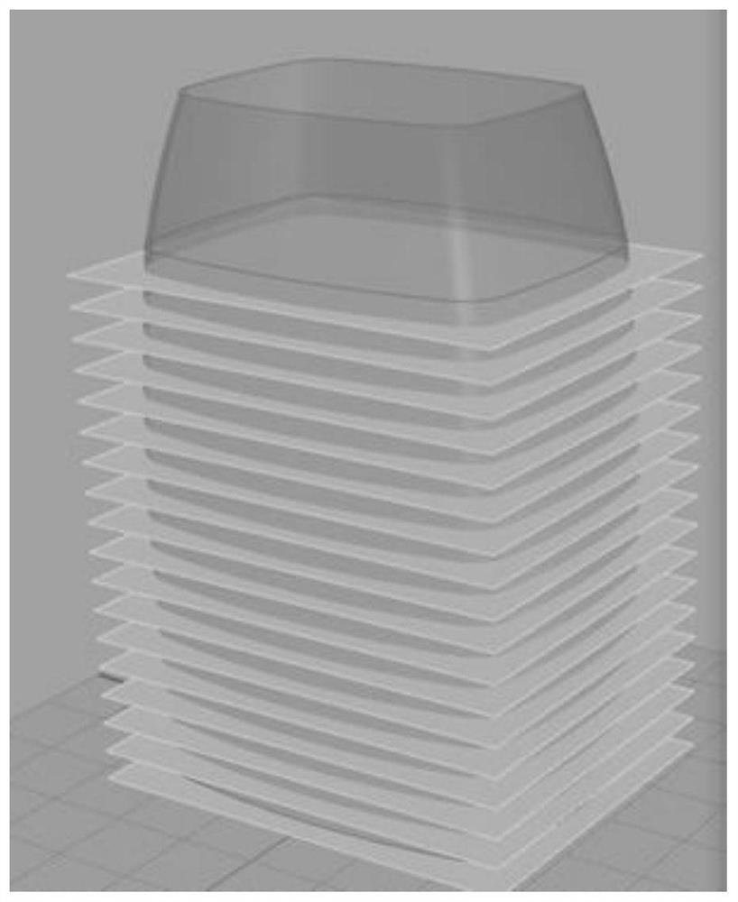 Installation method of curved curtain wall