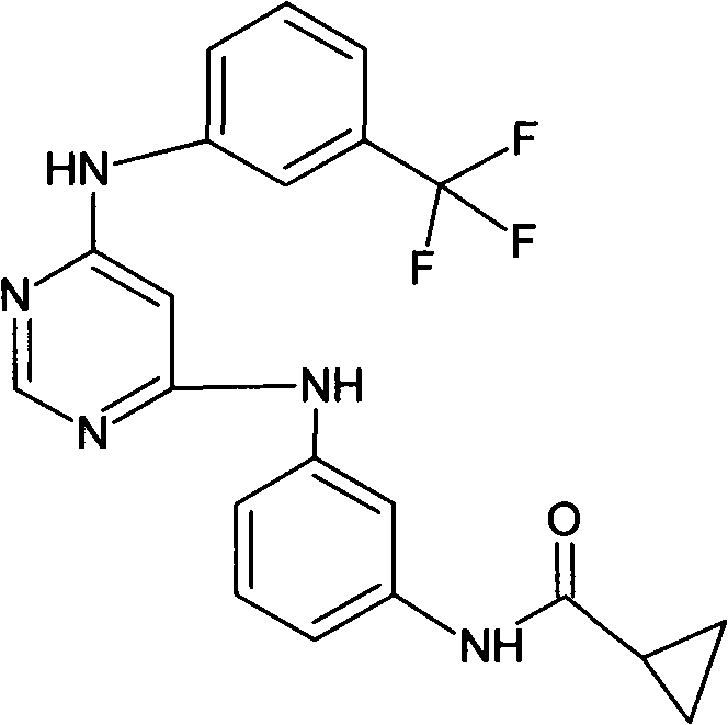 Salt of cyclopropane-carboxylic acid amide derivative